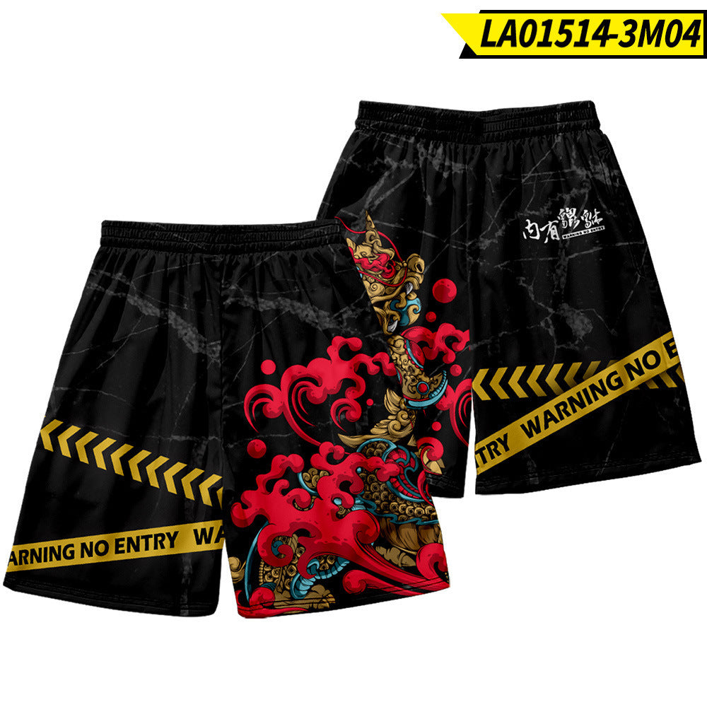 Men's Quick-Drying Anime Shorts