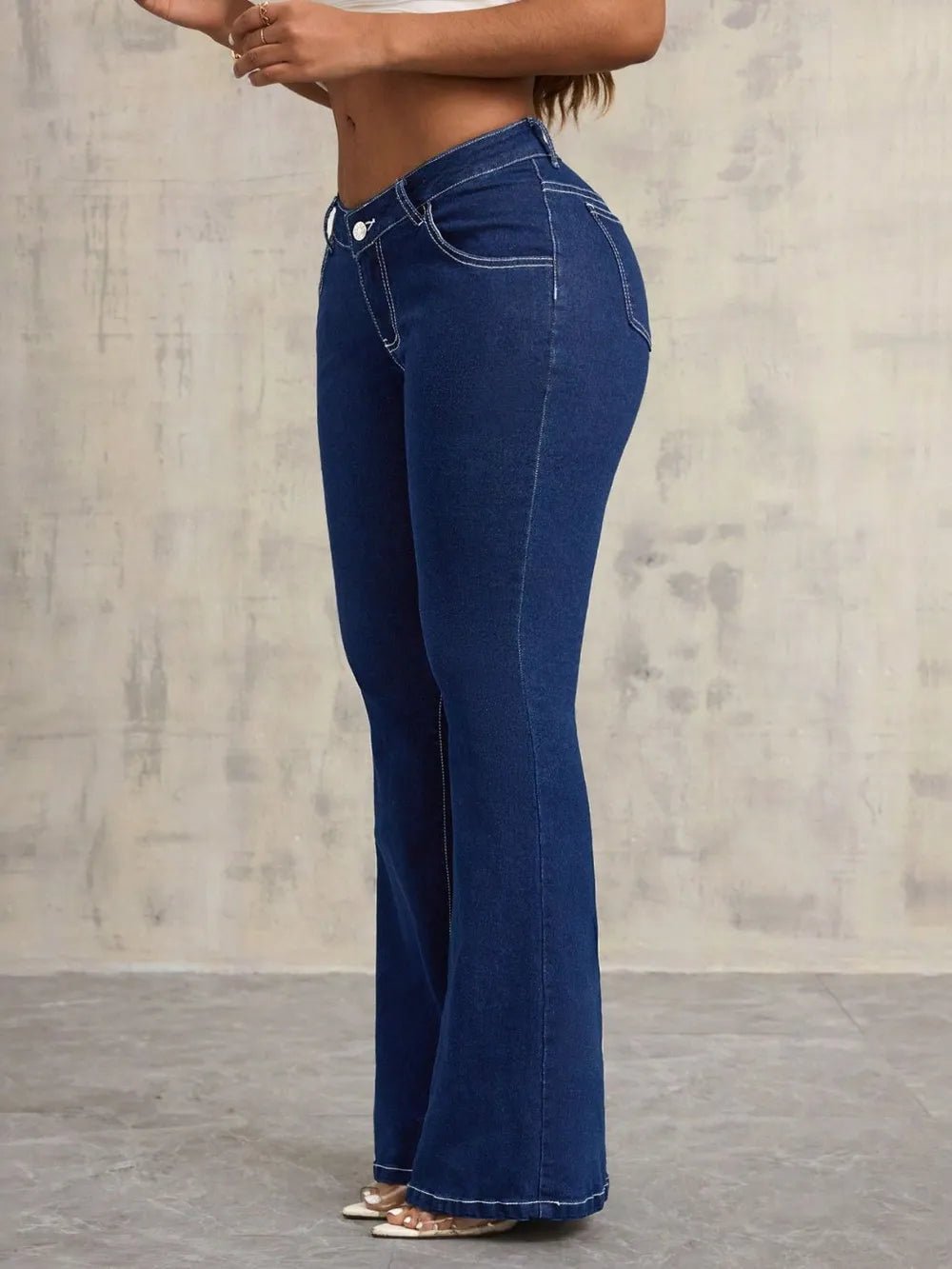 Blue Jeans with Pockets - Ramm Clothing Ink
