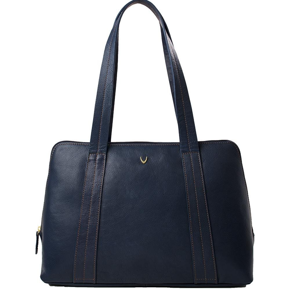 Cerys Leather Multi - Compartment Tote - Ramm Clothing Ink