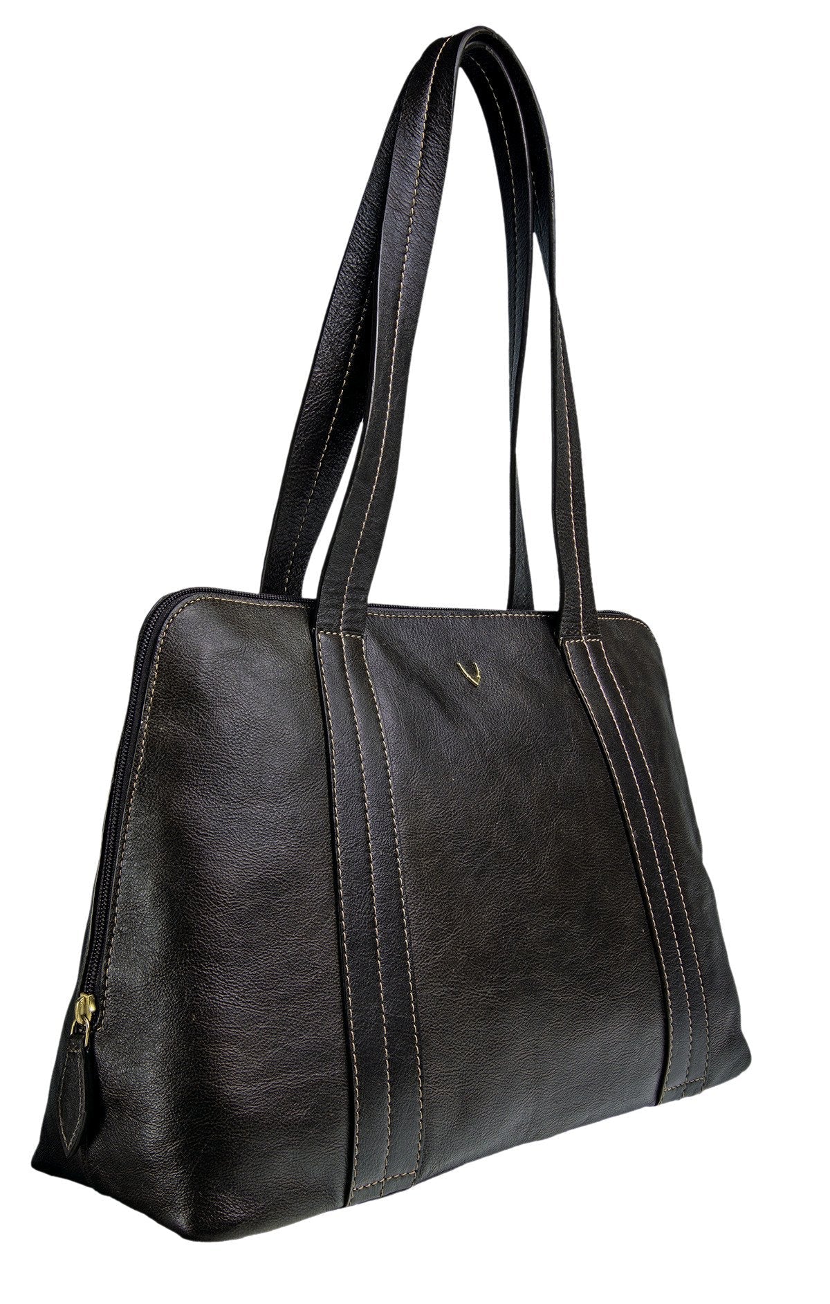 Cerys Leather Multi - Compartment Tote - Ramm Clothing Ink