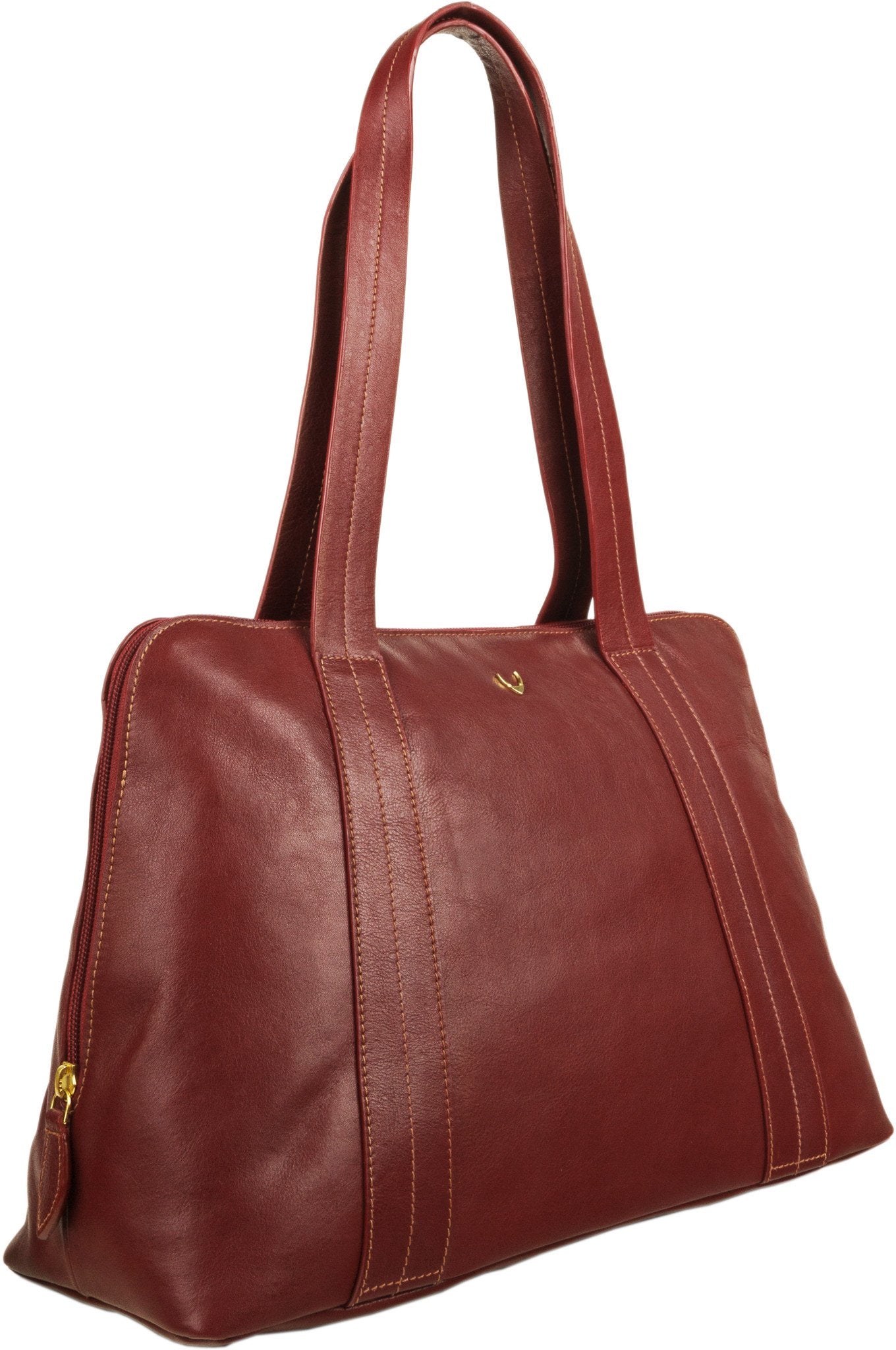 Cerys Leather Multi - Compartment Tote - Ramm Clothing Ink