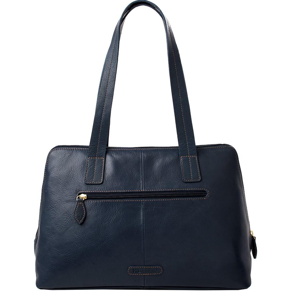 Cerys Leather Multi - Compartment Tote - Ramm Clothing Ink