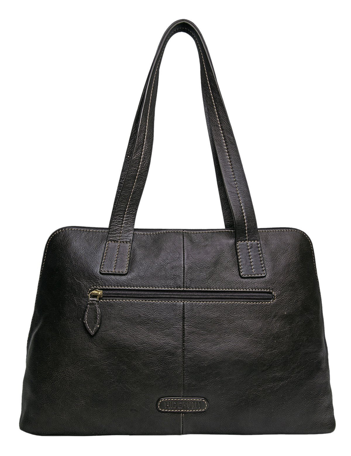 Cerys Leather Multi - Compartment Tote - Ramm Clothing Ink