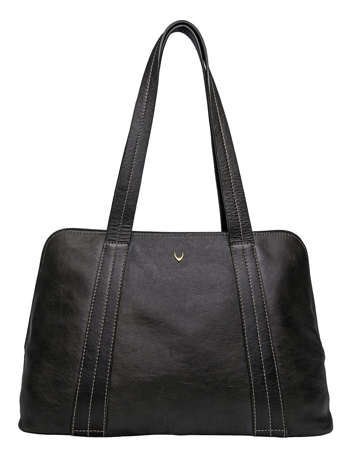 Cerys Leather Multi - Compartment Tote - Ramm Clothing Ink
