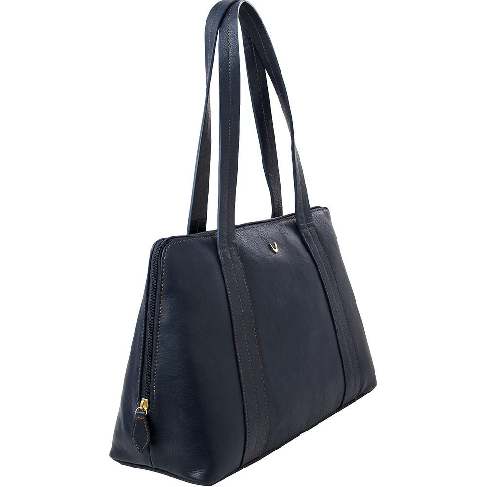 Cerys Leather Multi - Compartment Tote - Ramm Clothing Ink