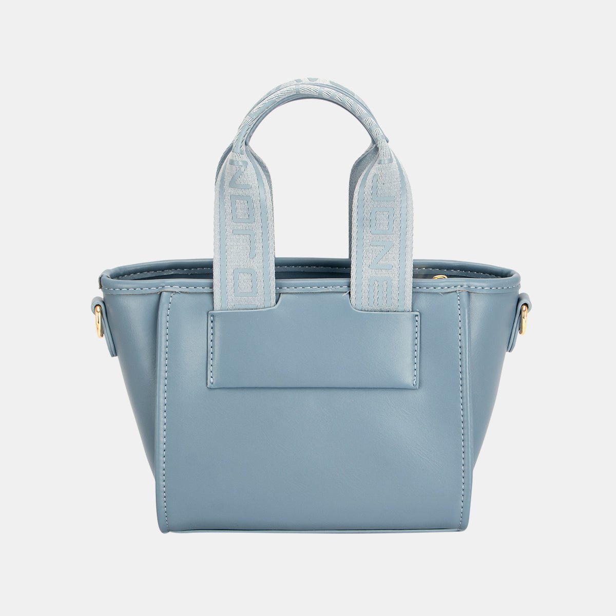 David Jones Small Handbag with Embossed Pattern Handles - Ramm Clothing Ink