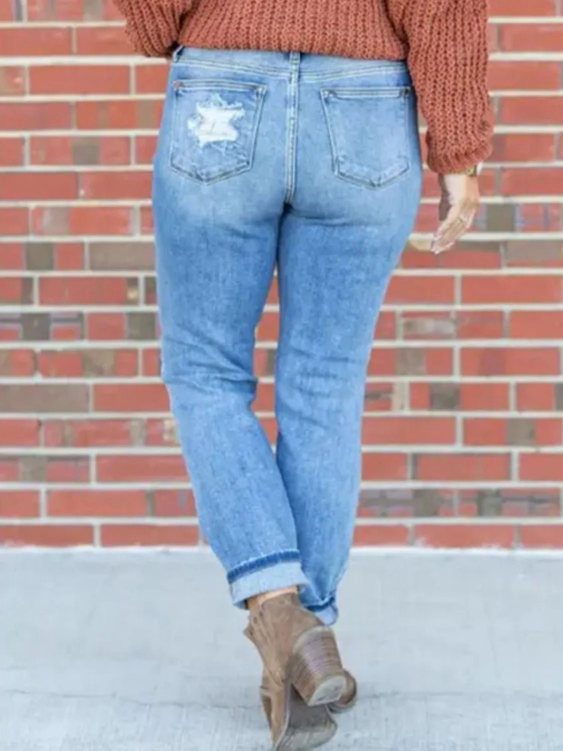 Distressed Skinny Jeans - Ramm Clothing Ink