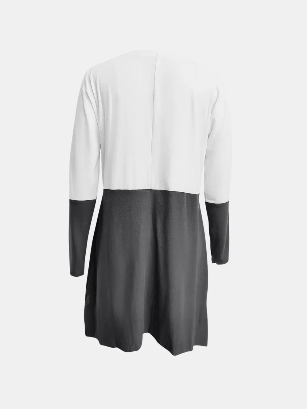 Full Size Graphic Two - Tone Round Neck Long Sleeve T-Shirt - Ramm Clothing Ink
