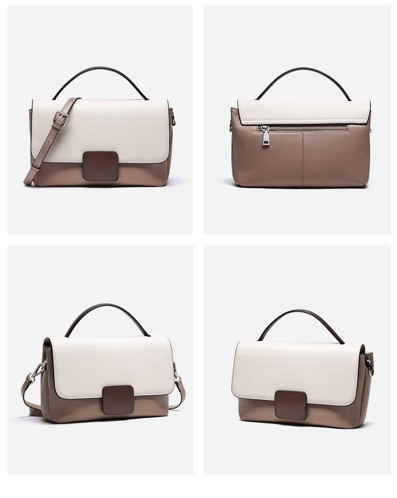 Genuine Leather Crossbody Bag Women Shoulder Handbag - Ramm Clothing Ink