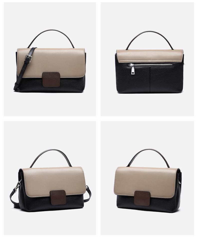Genuine Leather Crossbody Bag Women Shoulder Handbag - Ramm Clothing Ink