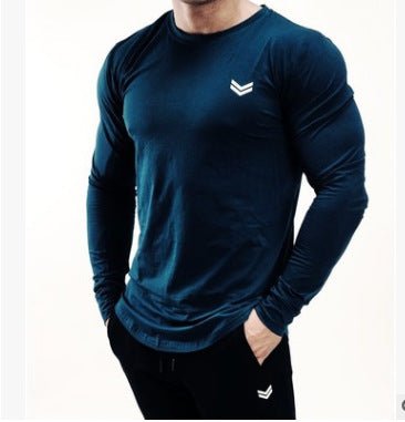 Loose And Quick Drying Sports Men's Long Sleeved Shirt - Ramm Clothing Ink