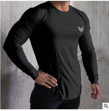 Loose And Quick Drying Sports Men's Long Sleeved Shirt - Ramm Clothing Ink