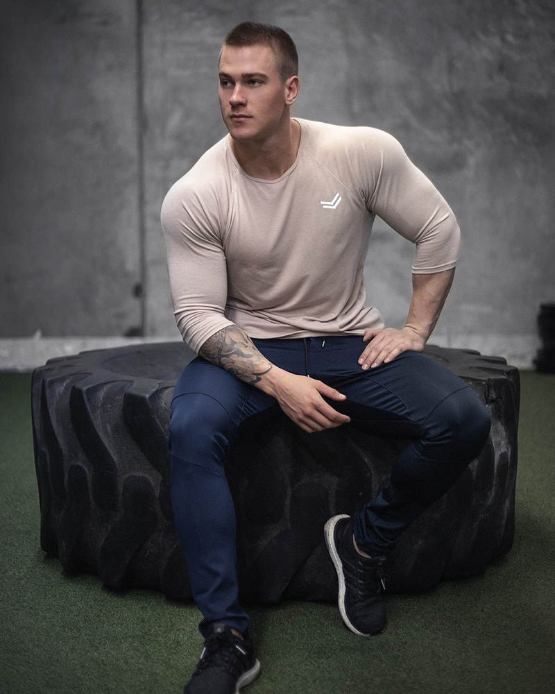 Loose And Quick Drying Sports Men's Long Sleeved Shirt - Ramm Clothing Ink