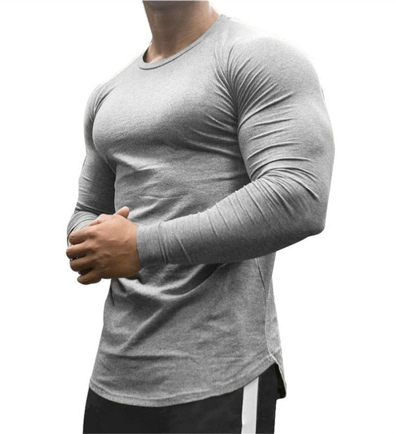 Loose And Quick Drying Sports Men's Long Sleeved Shirt - Ramm Clothing Ink
