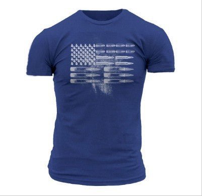 Men's 3D Printed American Flag T-shirt - Ramm Clothing Ink