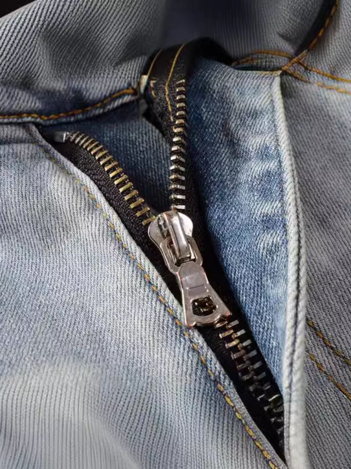 Men's Distressed Jeans with Pockets - Ramm Clothing Ink