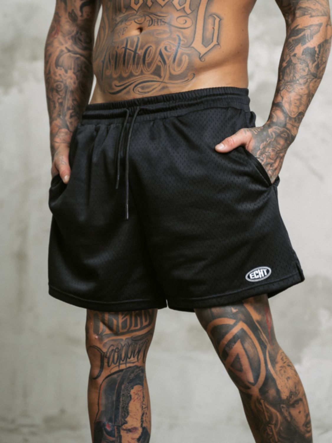 Men's Drawstring Breathable Active Shorts - Ramm Clothing Ink