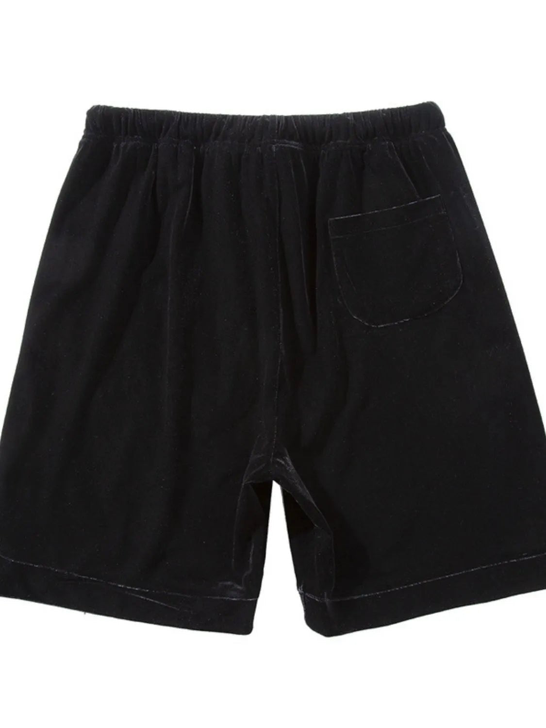Men's Drawstring Pocketed Shorts with Zip - Ramm Clothing Ink