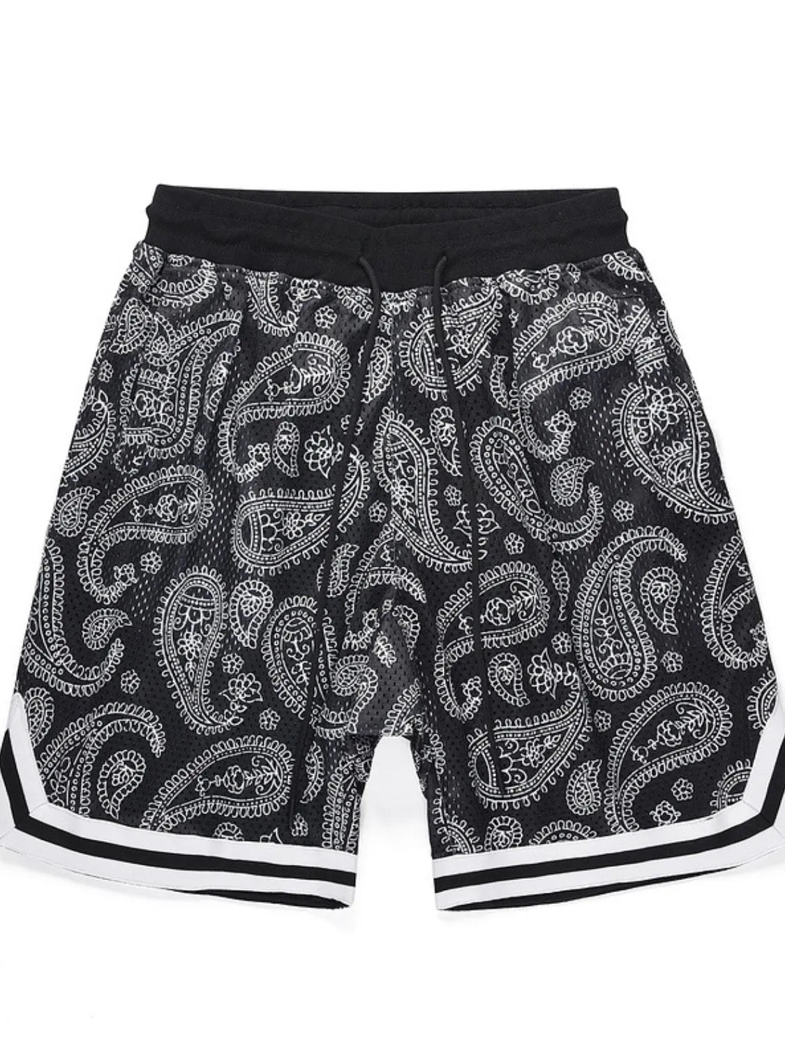 Men's Drawstring Printed Shorts - Ramm Clothing Ink