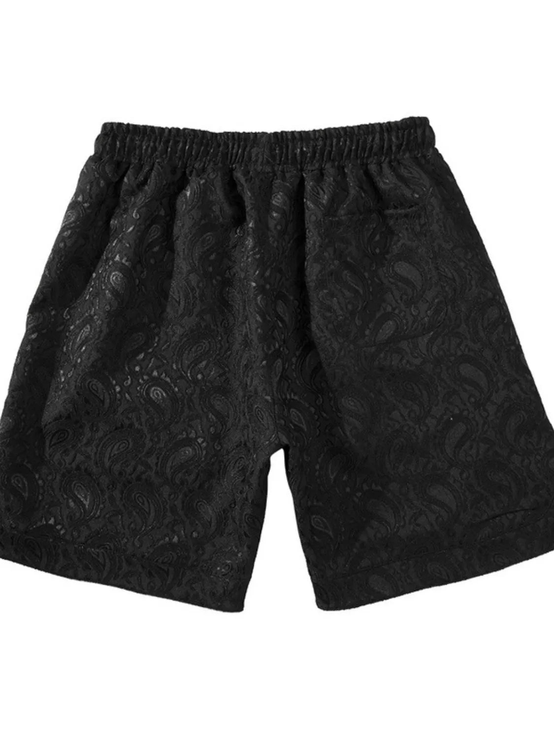 Men's Drawstring Printed Shorts - Ramm Clothing Ink