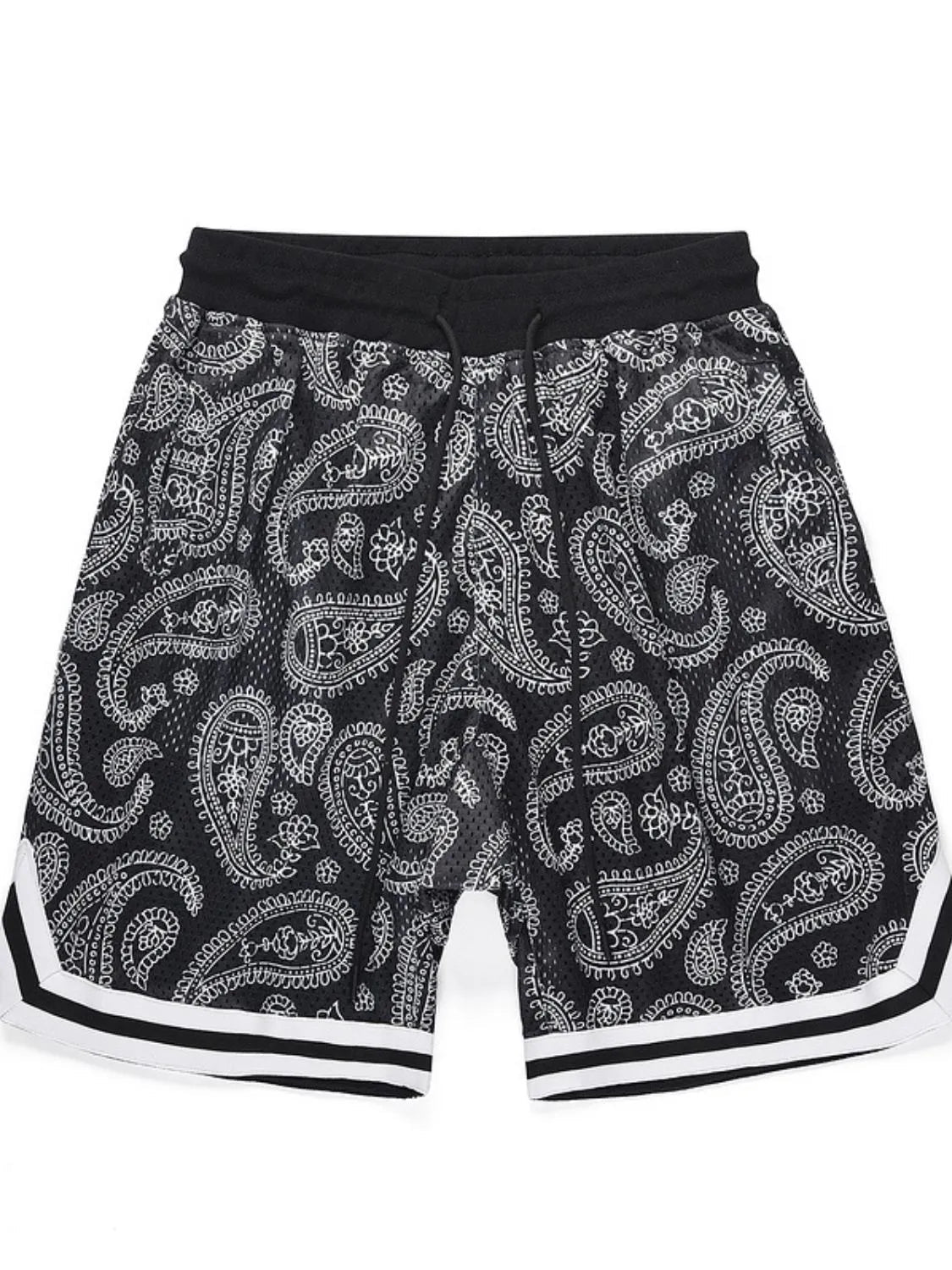 Men's Drawstring Printed Shorts - Ramm Clothing Ink
