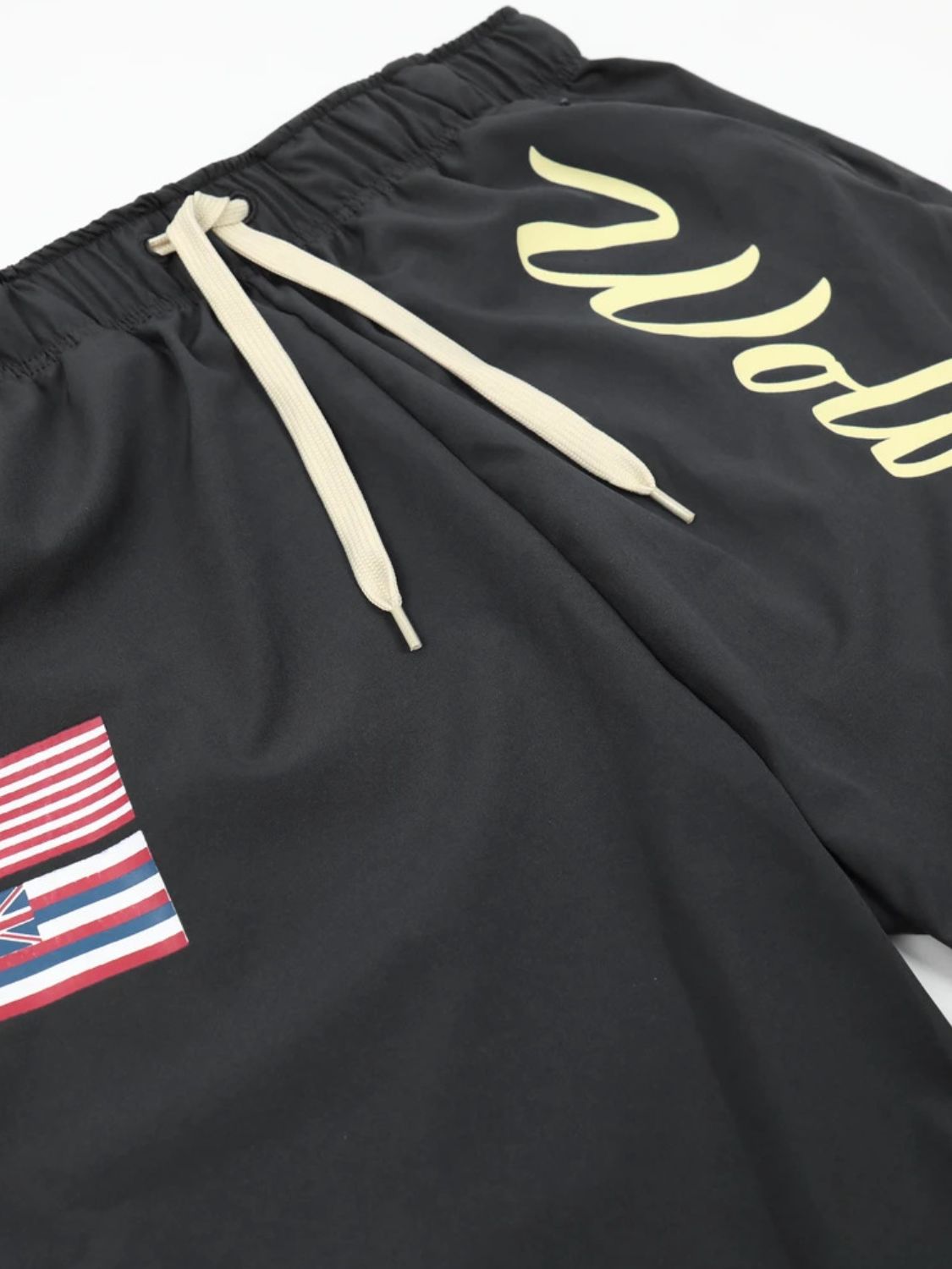 Men's Drawstring US Flag Active Shorts - Ramm Clothing Ink