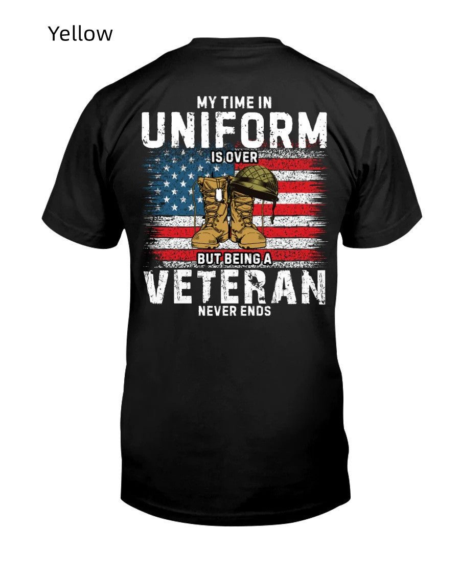 Men's Fashion American Flag Casual Fitness Printed Short Sleeve - Ramm Clothing Ink