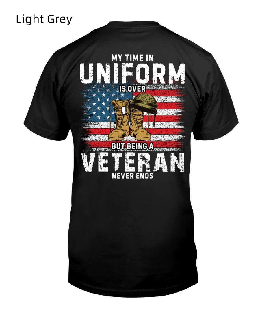 Men's Fashion American Flag Casual Fitness Printed Short Sleeve - Ramm Clothing Ink