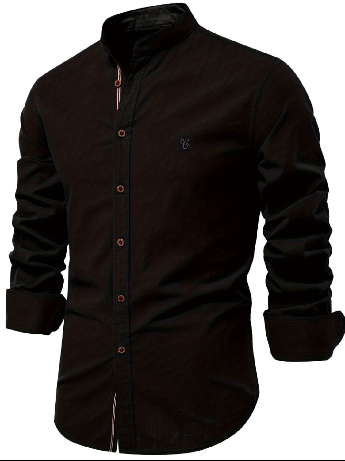 Men's Full Size Button Down Embroidered Shirt Plus Size - Ramm Clothing Ink
