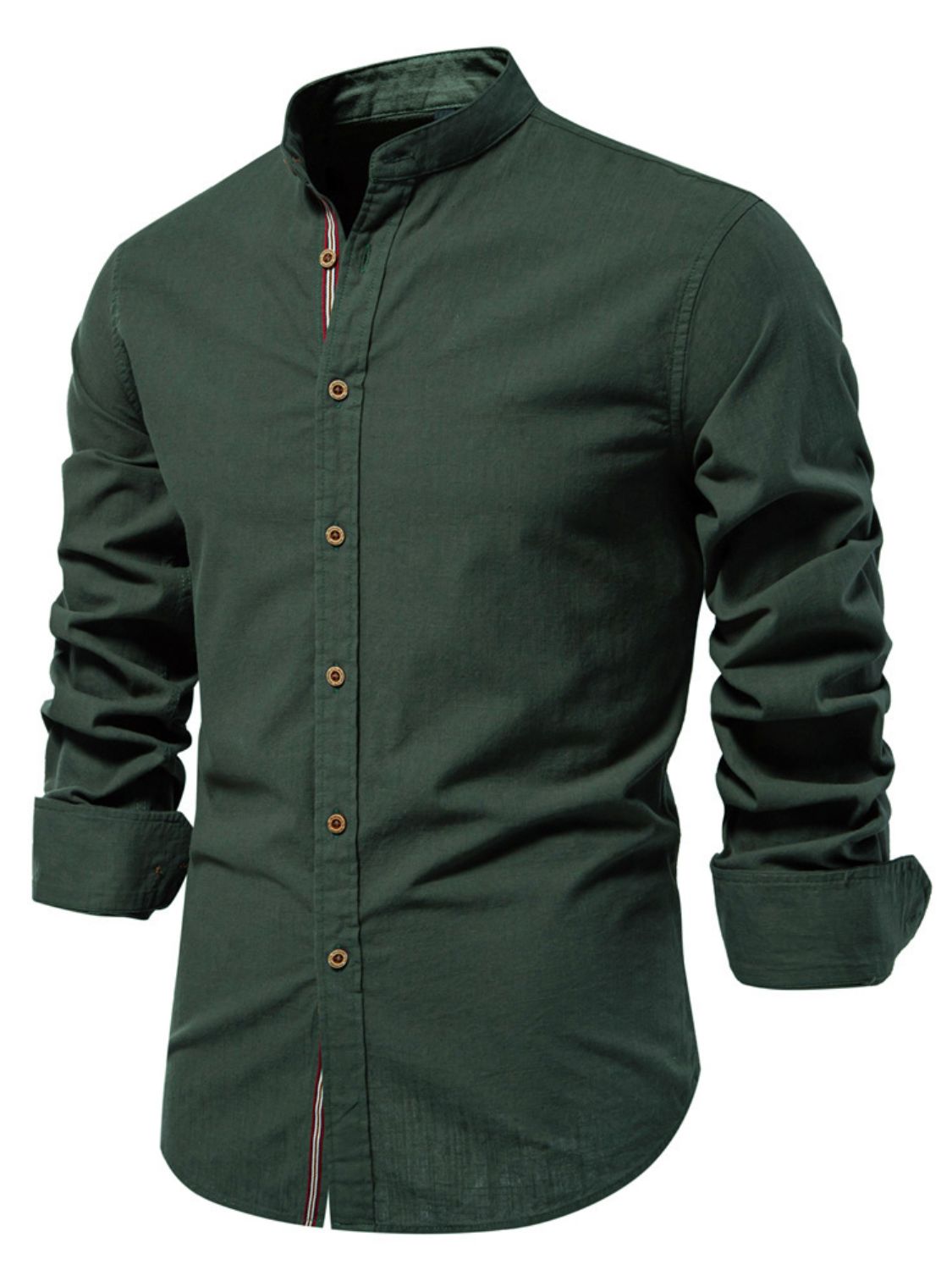 Men's Full Size Button Down Embroidered Shirt Plus Size - Ramm Clothing Ink