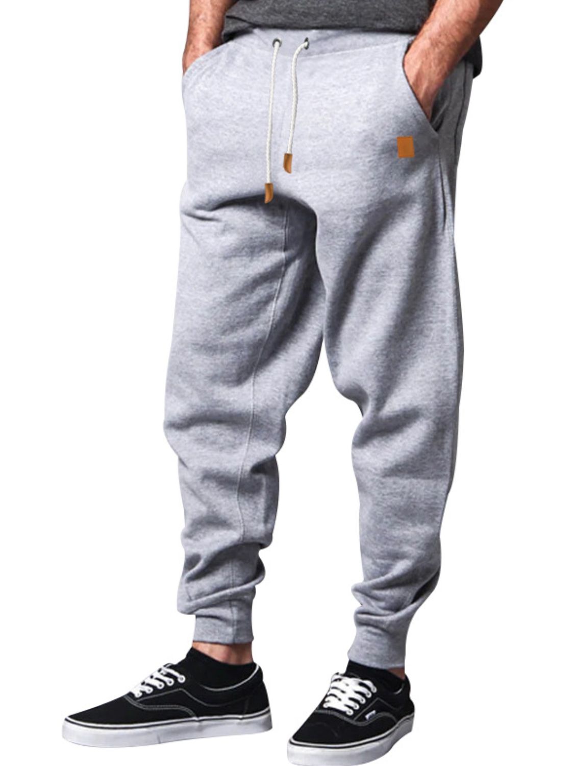 Men's Full Size Drawstring Pants Plus Size - Ramm Clothing Ink