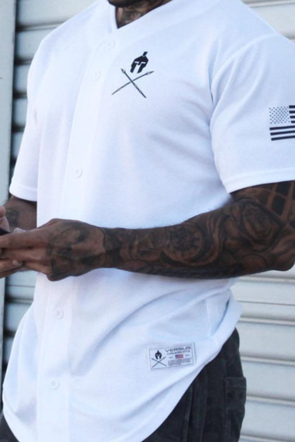 Men's Graphic Button Down Short Sleeve Top - Ramm Clothing Ink