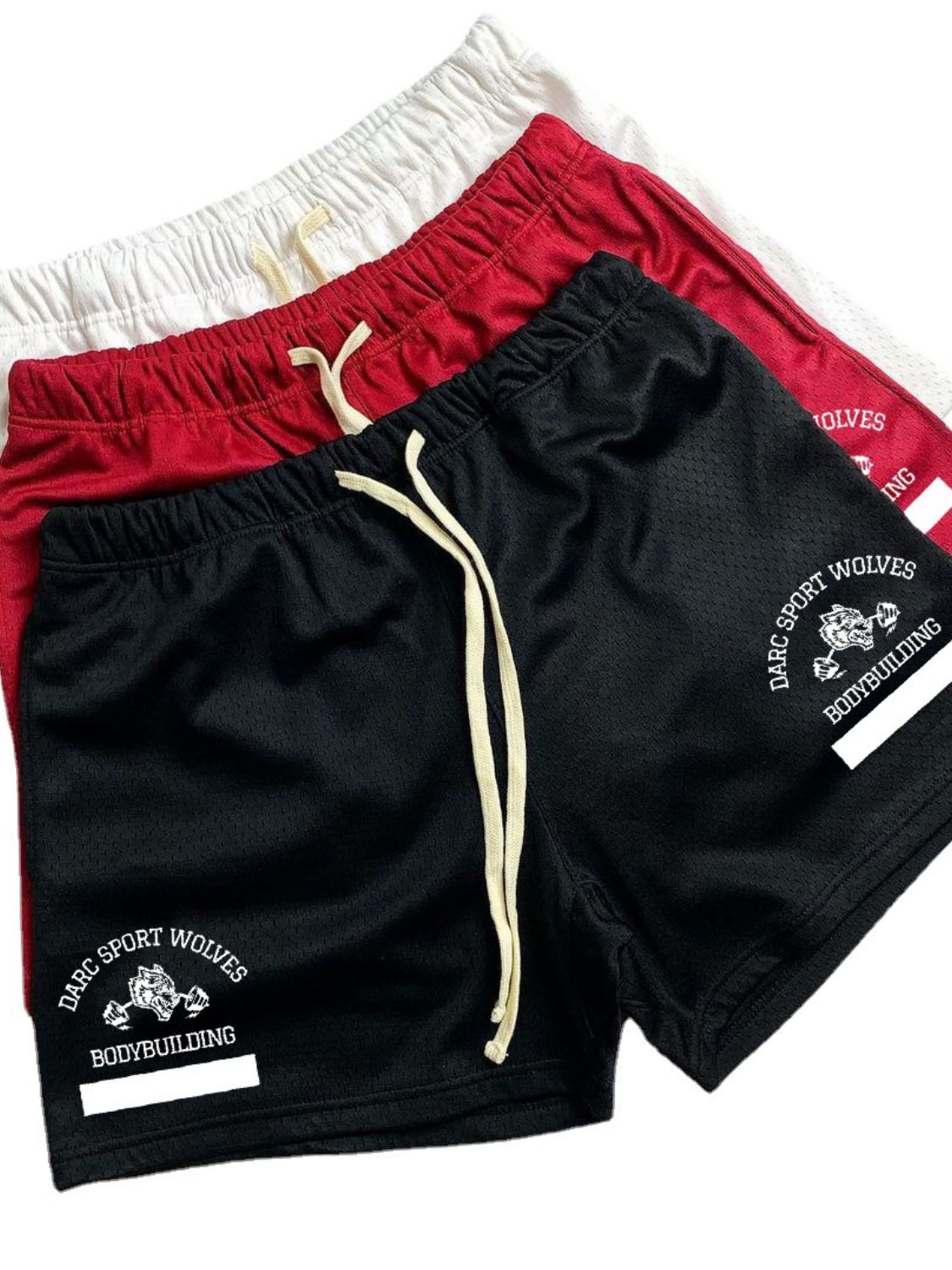 Men's Graphic Drawstring Active Shorts - Ramm Clothing Ink