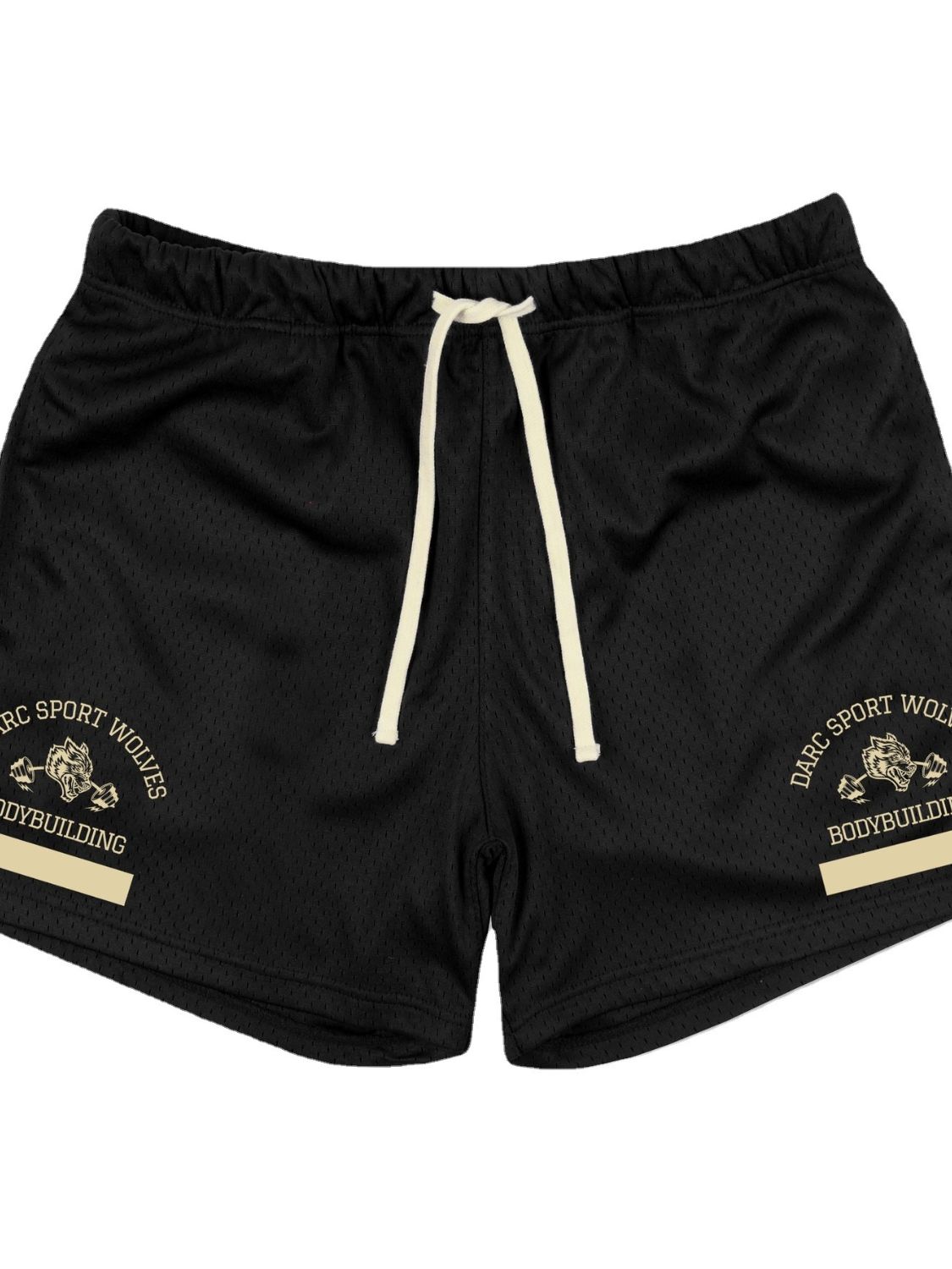Men's Graphic Drawstring Active Shorts - Ramm Clothing Ink