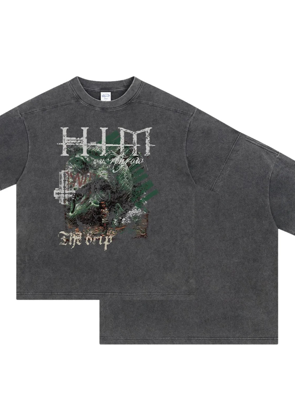 Men's Graphic Round Neck Half Sleeve T-Shirt - Ramm Clothing Ink