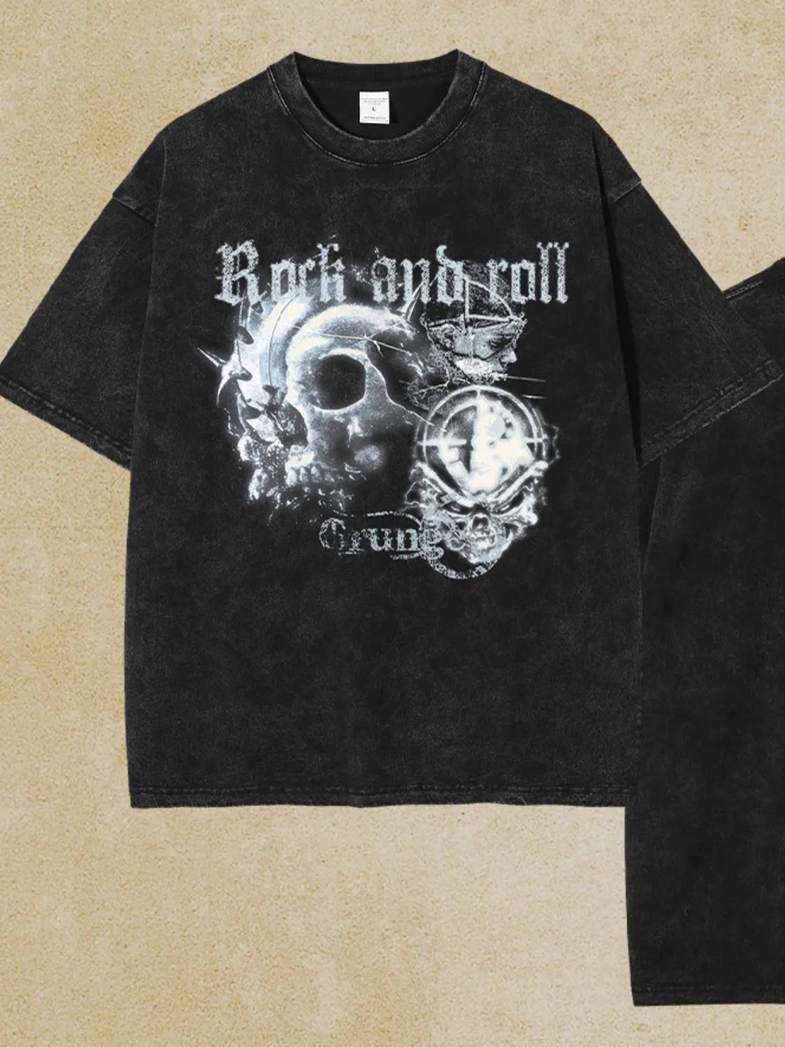 Men's Graphic Round Neck Half Sleeve T-Shirt - Ramm Clothing Ink