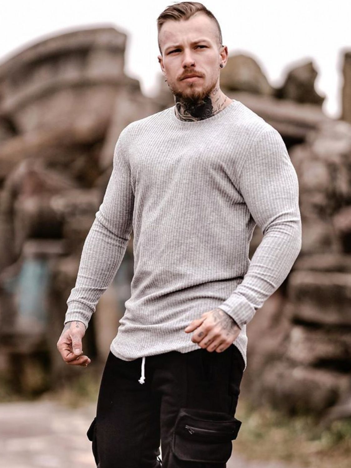 Men's Long Sleeve T-Shirt - Ramm Clothing Ink