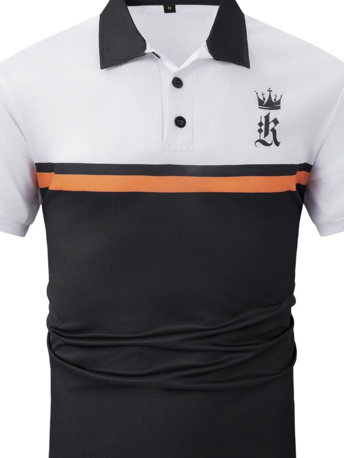 Men's Plus Size Collared Neck Short Sleeve Polo - Ramm Clothing Ink