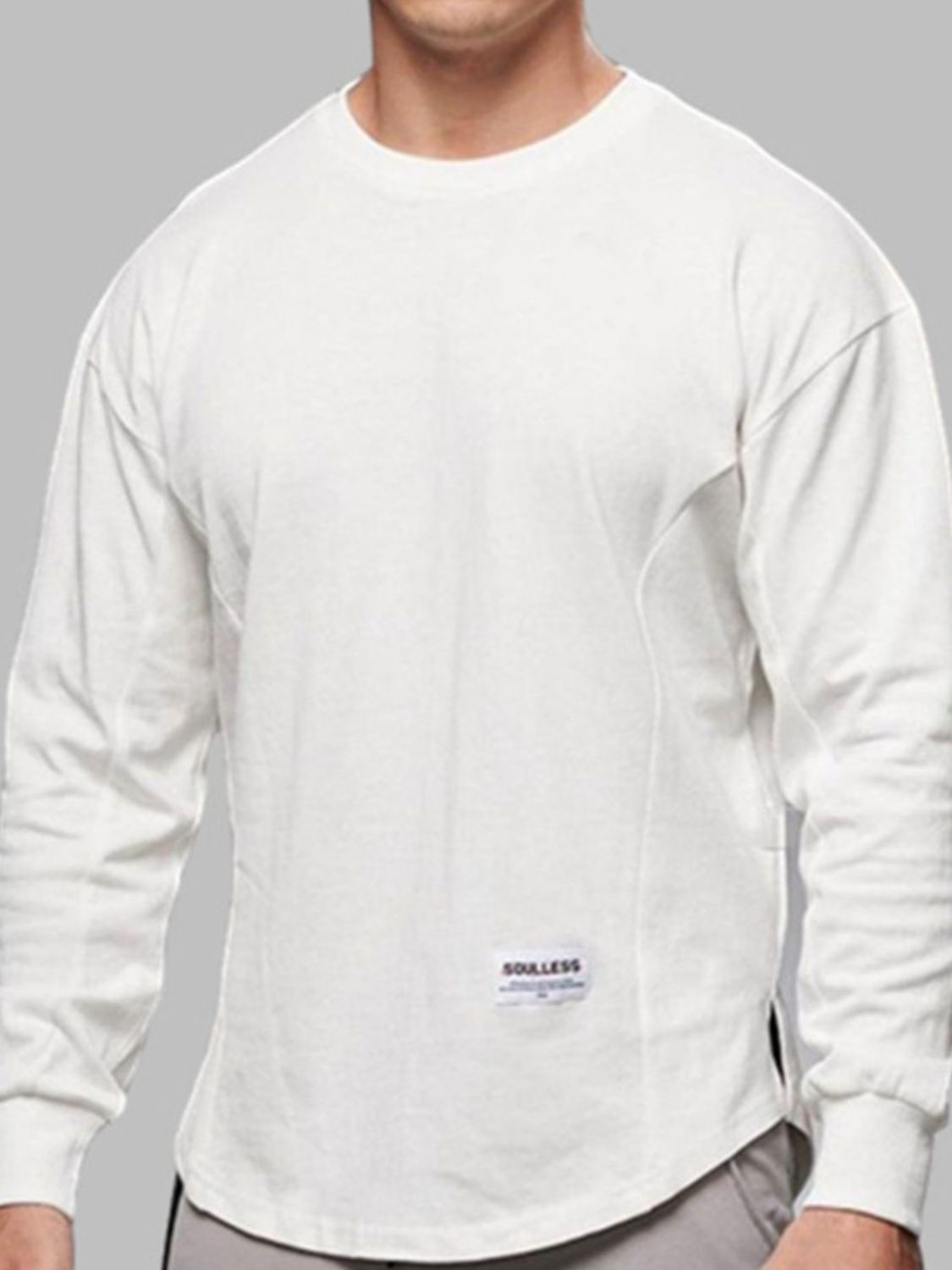 Men's Plus Size Round Neck Drop Shoulder T-Shirt - Ramm Clothing Ink