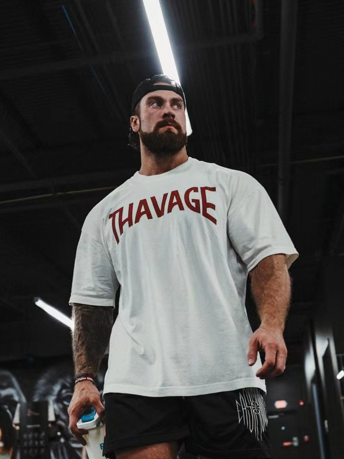 Men's Plus Size Round Neck Half Sleeve T-Shirt - Ramm Clothing Ink