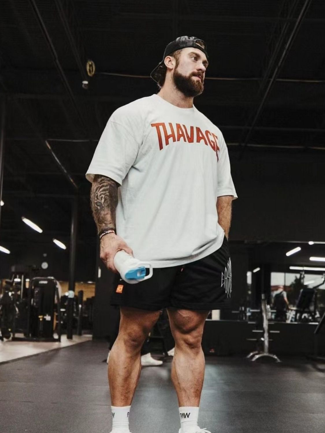 Men's Plus Size Round Neck Half Sleeve T-Shirt - Ramm Clothing Ink