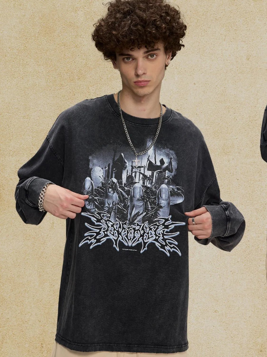Men‘s Round Neck Graphic T-Shirt - Ramm Clothing Ink