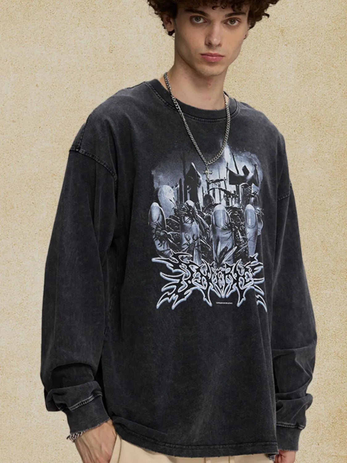 Men‘s Round Neck Graphic T-Shirt - Ramm Clothing Ink