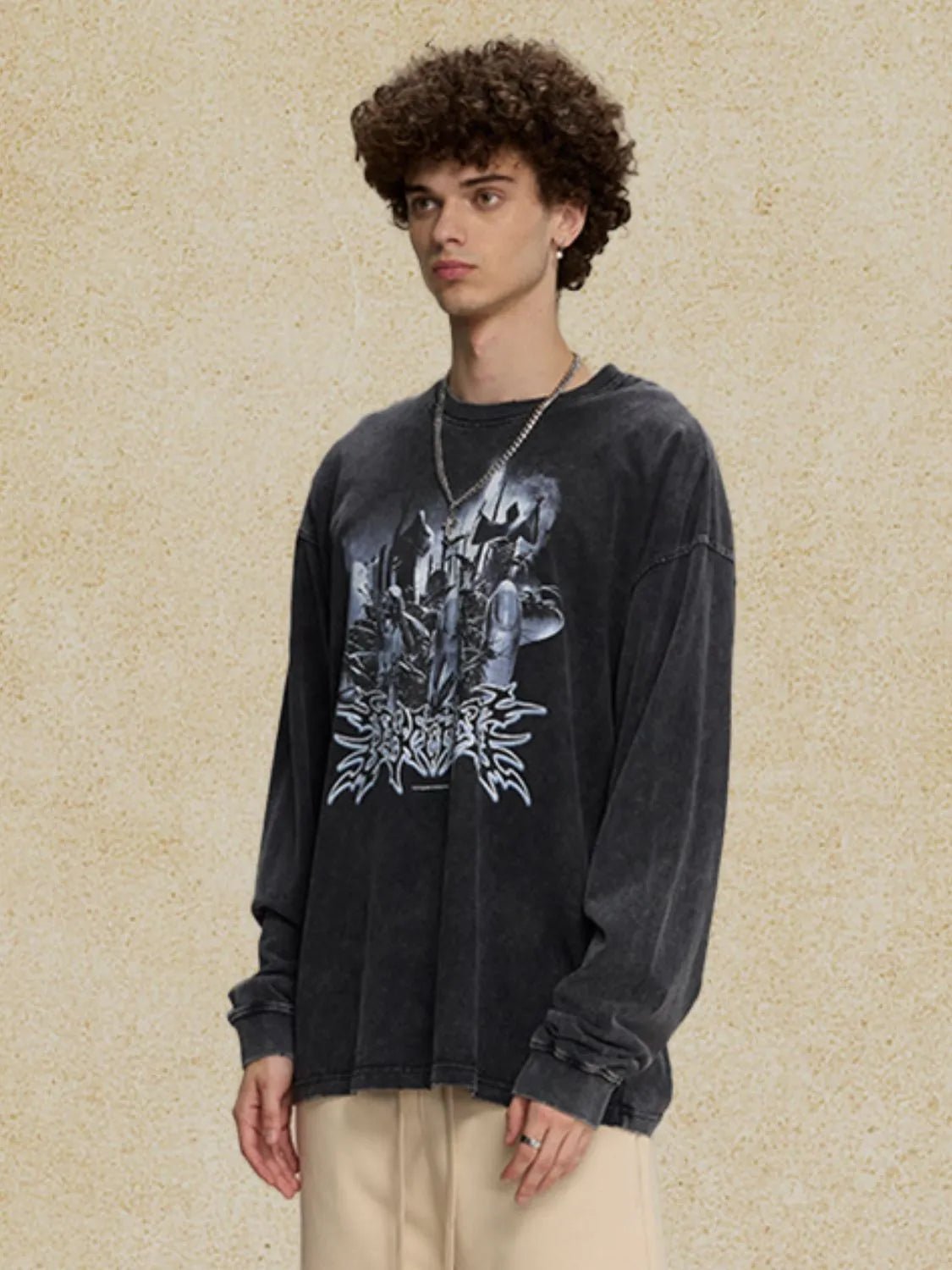 Men‘s Round Neck Graphic T-Shirt - Ramm Clothing Ink