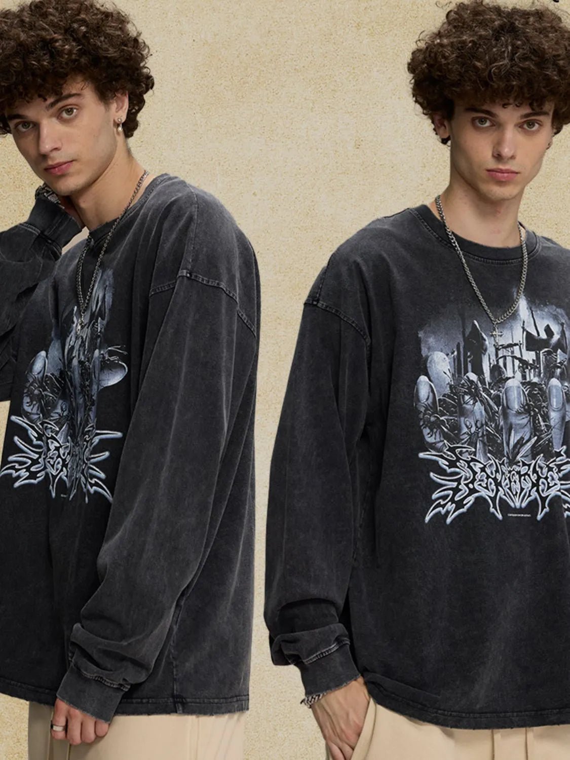 Men‘s Round Neck Graphic T-Shirt - Ramm Clothing Ink