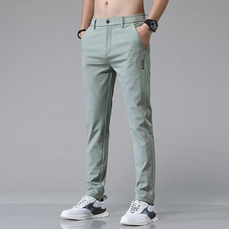 Men's summer ice silk casual pants - Ramm Clothing Ink