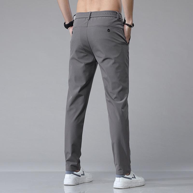 Men's summer ice silk casual pants - Ramm Clothing Ink