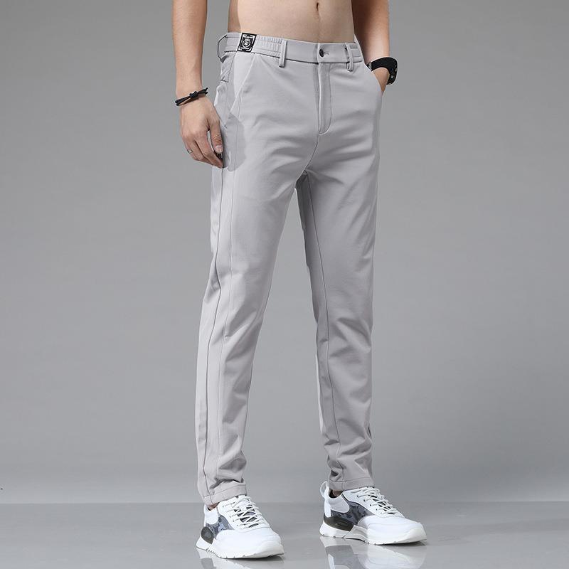 Men's summer ice silk casual pants - Ramm Clothing Ink