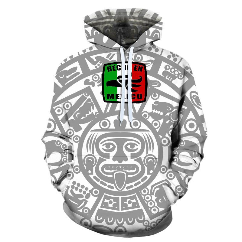 Men's Sweater Mexican 3D Printed Hoodie - Ramm Clothing Ink