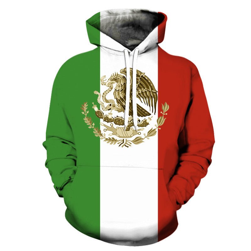 Men's Sweater Mexican 3D Printed Hoodie - Ramm Clothing Ink